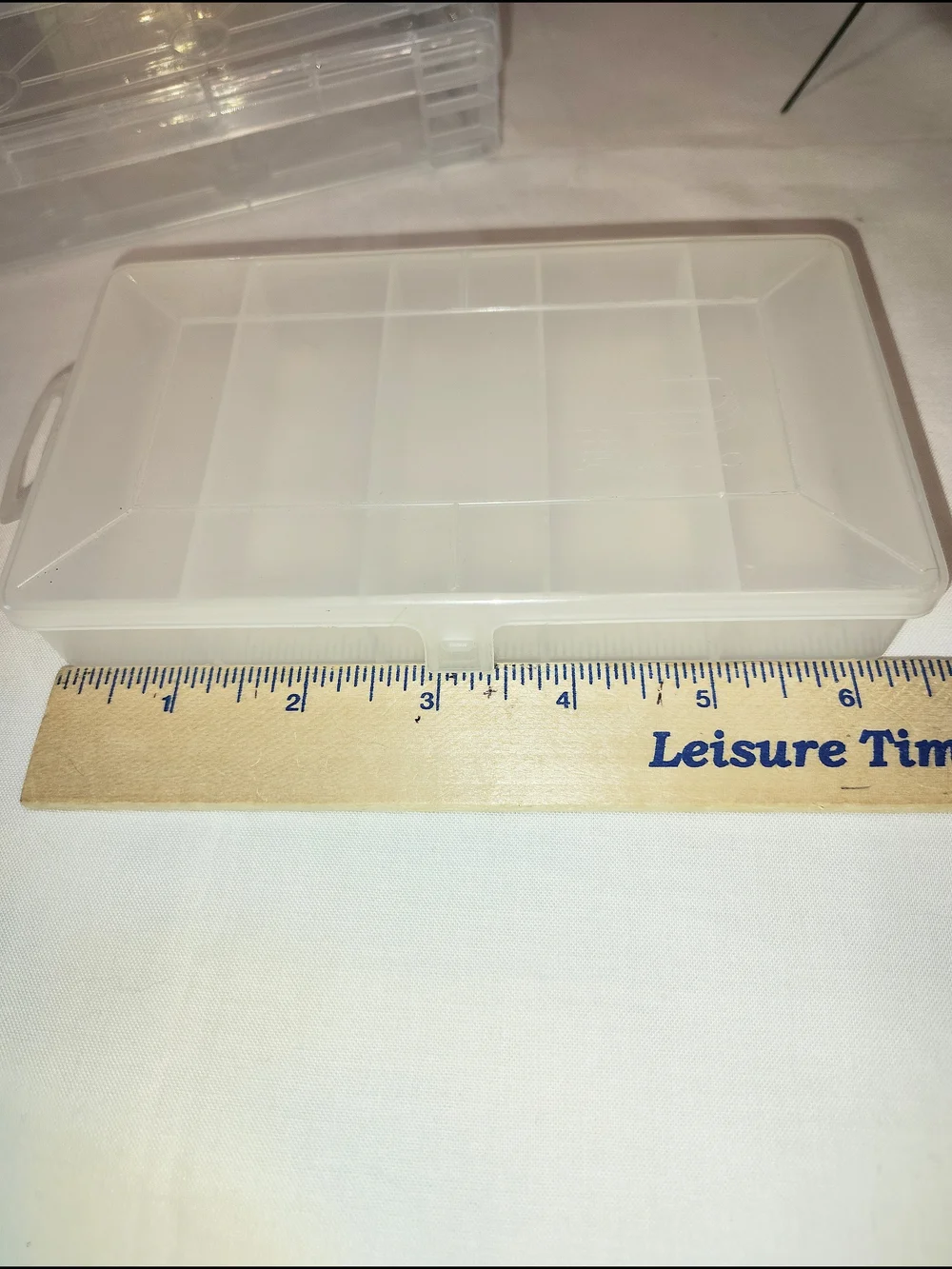 3 Clear Plastic Storage Trays